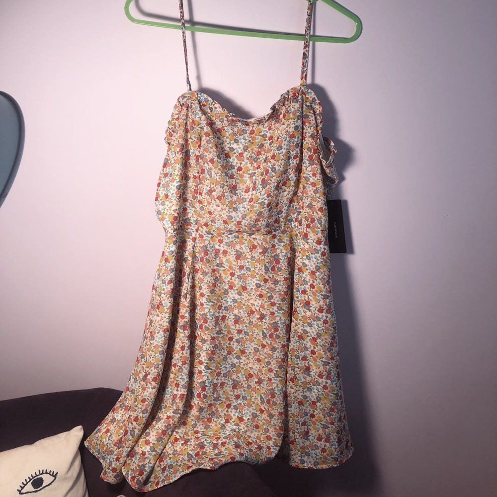 LuLus Mini Flower Dress